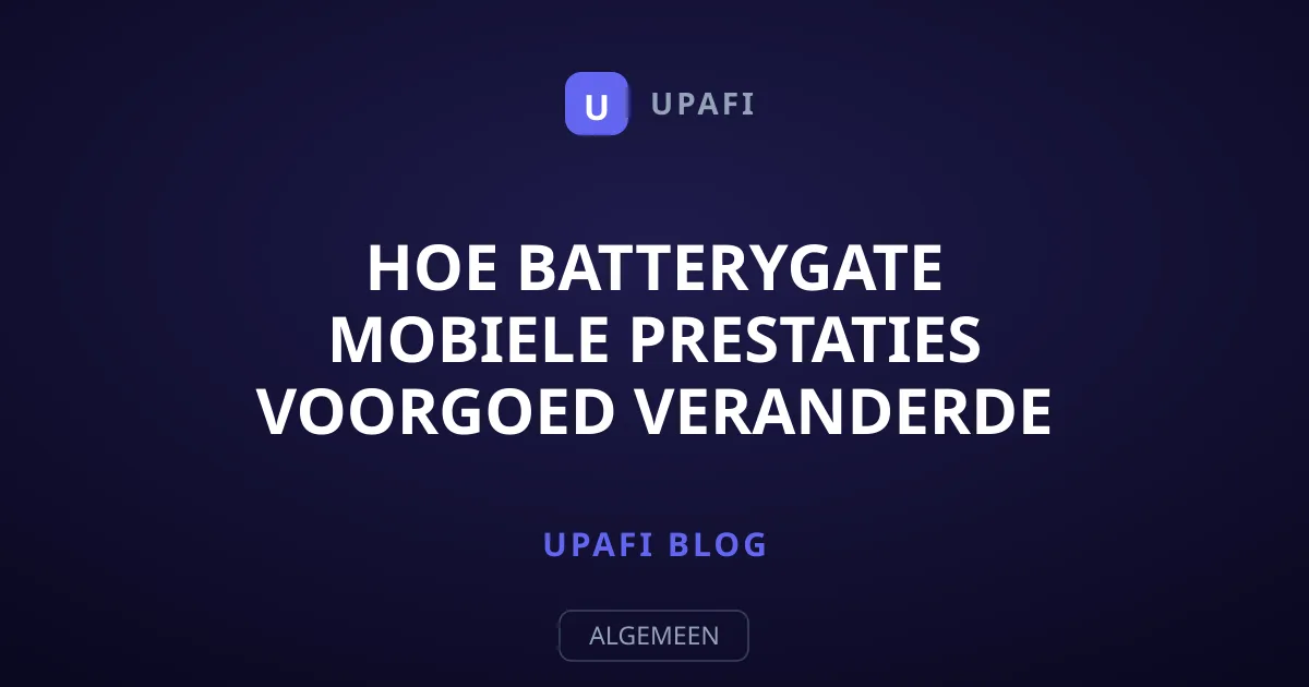 Hoe Batterygate Mobiele Prestaties Voorgoed Veranderde